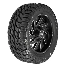 Featuring an aggressive tread pattern with a high void ratio and open shoulders that improves traction and performance...