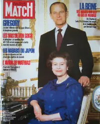 Paris Match n° 2009 du 27 novembre 1987 - La Reine Elisabeth II (couv’), Franco Zeffirelli (4 p), Gabrielle Lazure...