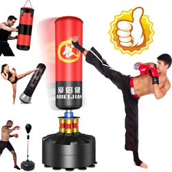 【Adult Free Stading Kickboxing Bag】. This target is used for Boxing Sandbag(or other martial arts) fans to...