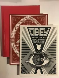 Arkitip Issue No. 51. by OBEY Shepard Fairey. with 2 Signed Silkscreen Prints.