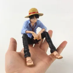 Character:Monkey D Luffy. Material: PVC. Franchise:One Piece. Good for your collection! Good gift for your friend.