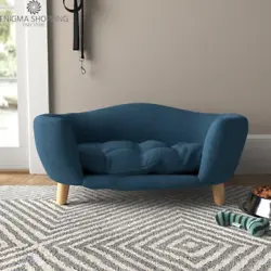 Give your dog a cozy place to rest with a stylish design that easily blends into your living room. Its made from solid...