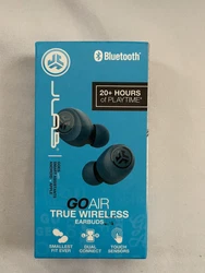 JLab Audio Go Air True In Ear Wireless Headphones - Blue.