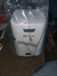 SoClean 2 Machine CPAP Cleaner Sanitizer w/ Power Adapter Model SC 1200.