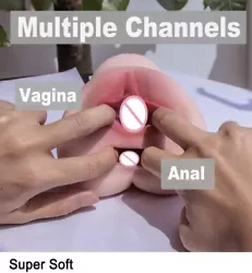 💦Meilleure Sextoy masturbateur pour Homme, un Vagin réaliste super souple soft +++ Et pénétration anal avec une...