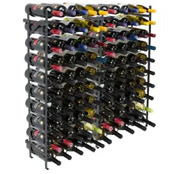Make a toast to showcasing up to 150 wine bottles with the Sorbus Wine Rack Stand! Beautiful scallop tiers display each...