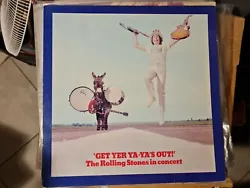 The Rolling Stones – Get Yer Ya-Yas Out! LP RARE VG+.