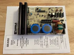 KENMORE Washer Motor Control Board 8541034. Main control panel failed on my unit. Decided to buy an entire new machine....