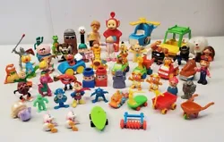 Vintage Junk Drawer Toys Lot of 50 pieces 1980s 1990s Mixed Popular TV Movie Characters. In very good condition with...
