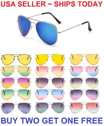 Aviator sunglasses are a classic and stylish choice for eyewear. The lenses are usually larger than other styles of...