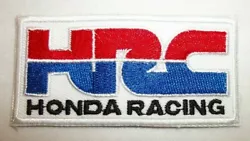 Embroidered Applique. ~Iron or Sew On~. Honda Racing.