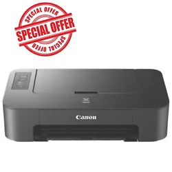 This eco-friendly PIXMA color inkjet printer has auto power on/off functionality and is ENERGY STAR-certified to help...