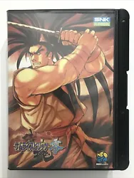 Samurai Shodown V Neo Geo SNK version japonaise 100% original jeu sans notice Les couleurs sont bien vive pas sunfade...