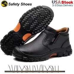 Lightweight design enhanced flexibility so you can move comfortably. Steel Toe Cap: The head of the steel toe shoes is...