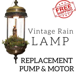 This guy will get your lamp back to raining! Everything needed to wire this new pump with the lamps existing wiring is...