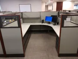 ThisKnoll Dividends inventory is available NOW! Sized 8’x8’x57”H, these cubicles are preserved in excellent...
