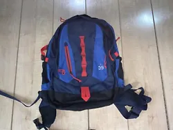 JanSport Odyssey 39 blue bio vent multi compartment backpack hiking travel. In good condition. Part of Odyssey model is...