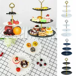 Use as a cupcake stand, dessert stand or serve for fruit and other sweet treat. Features: Cupcake Display Tray, Wedding...