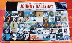JOHNNY HALLYDAY COLLECTION OFFICIELLE COMPLÈTE DES 50 MAGNETS AIMANTS REPRÉSENTANT LES 50 ALBUMS DE LEGENDE...LES...