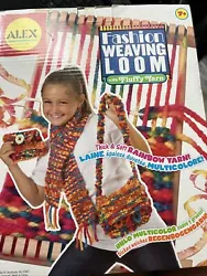 This Alex Fashion Weaving Loom is a perfect craft toy for kids aged 7 and above. With rainbow yarn included, children...