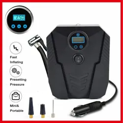 1 × Digital tyre Inflator. EASY TO USE: This car tire air compressor can inflate your standard car tires in a few...