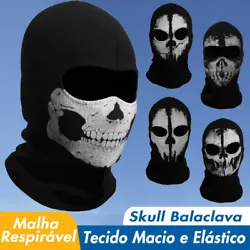 Ski Motorcycle Biker Scarf Skull Face Mask Snood Neck Bandana Bike. NINJA MASK, Halloween, Fancy Dress Mask Face Hood....