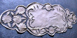 Lace & Whitework Embroidery. Cutwork Lace. Or Dresser Scarf. 1 Runner -- 14