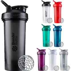 Why the Whisk Ball?. The patented mixing system uses the BlenderBall wire whisk. With the Blender Bottle Classic 28 oz....
