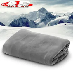 This lightweight auto blanket has thin wire that still gives off warm and comfortable heat. This soft 12-volt electric...