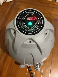 Bestway SaluSpa Inflatable Hot Tub Pump/Heater #54124EIn use condition you will recib what you see on pictures I...