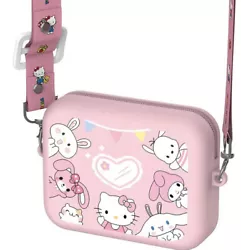 Sanrio Camera Bag Hello Kitty Friends Small Crossbody Jelly Purse. This is a very small little bag perfect for keys,...