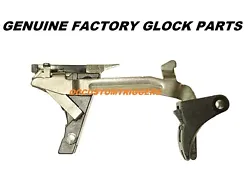 Genuine Glock Trigger Bar Assembly. 1 OEM GLOCK TRIGGER BAR PART#SP00357. 1 OEM GLOCK TRIGGER HOUSING PART#SP00322. 1...