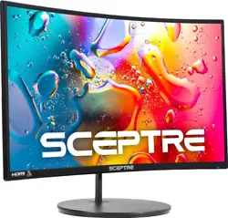Manufacturer‎Sceptre. Enjoy HDMI or VGA input to connect all video and gaming devices. Contrast Ratio : 3000: 1....