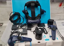 Casque de réalité virtuelle Professionnel HTC Vive Pro - Édition complète - Couleur Bleu. Suivi précis à...