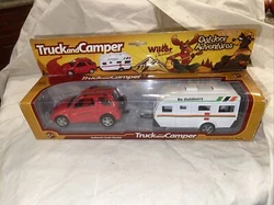 Outdoor adventures￼Truck & Camper Die Cast. Authentic scale model￼.. All my auctions are sold as is. No returns....