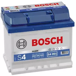 Batterie Bosch S4001 44Ah 440A BOSCH. Si vous avez le choix entre plusieurs modèles, choisissez celui dont la longueur...