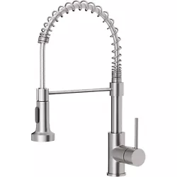 Feature: Pull Out Sprayer&Induction faucet. Function: Kitchen Sink Faucet. Faucet Total Height: 425 mm. Faucet Body...