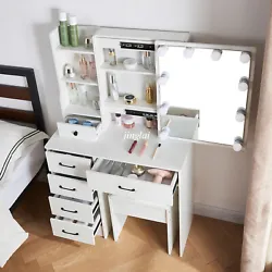 It is not only a great bedroom dresser table but also a good space saver and organizer. To realize your princess dream...
