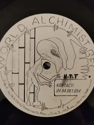 Vinyl HARDTECK. Vinyl hardteck.tribe Premier édition, très rare WORLD ALCHIMIST RECORD W.A.R 001 face a FKY face b...