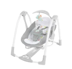 When your infant wants to sway, the automatic swing setting will calm and comfort. Quickly and easily convert it into a...