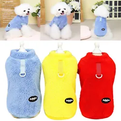 Pet autumn and winter fleece clothes,the fabric is warm and comfortable,skin-friendly and delicate.Also available in...