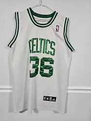 NBA Adidas Boston Celtics Shaquille ONeal Jersey 52 Mens XL. There are a couple very small and faint stains at the...
