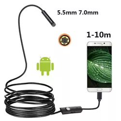 1 Mini USB Endoscope. Support systems: Android /Windows 2000 / XP / Vista / 7/8/9/10. 1 Micro to USB line. For care and...
