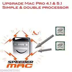 Upgrade processeur pour Mac Pro Octo Core double processeur vers Dodeca core ( 12 Core ) à 3,33 Ghz. Upgrade vers Mac...
