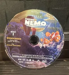 Free shippingDisc onlyFinding nemo: widescreen disc 1, full screen disc 2