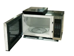 .9 CU Stainless Steel Magic Chef Microwave for Recreational Vehicles. Output: 900W.