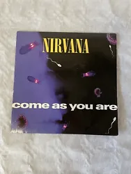 Nirvana Come As You Are Vinyle 45 T Geffen 19120 1992 VG. Très bel état
