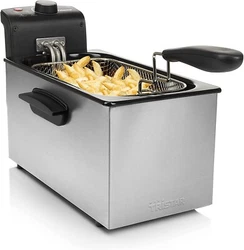 La friteuse Tristar a une grande contenance de 3 L, elle est donc idéale pour toute la famille. La friteuse est sûre...