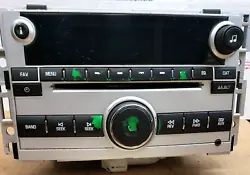                     2008-2012 Chevrolet Malibu Factory Radio AM/FM/CD Stereo AUX Player PART NUMBER 20919616...