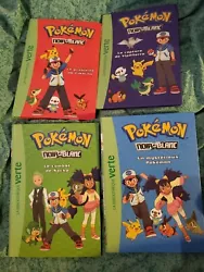 Pokémon Noir & Blanc 1 2 3 & 4 bibliothèque verte.